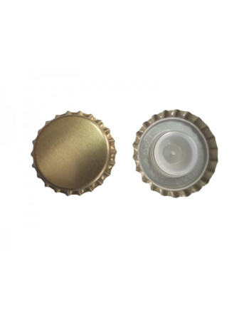 29 Crown Caps Golden with...